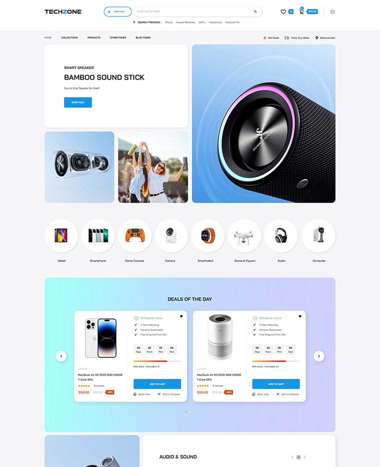 Electronics & Home Appliances Shopify Theme