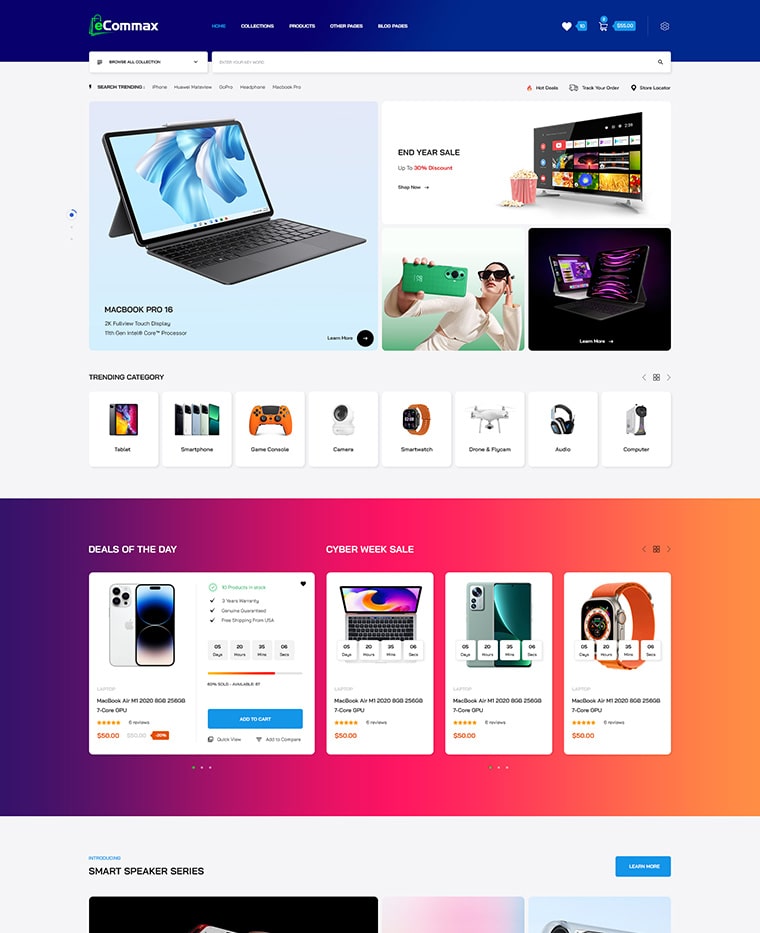 Electronics & Home Appliances Shopify Theme