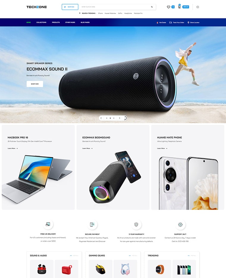 Electronics & Home Appliances Shopify Theme