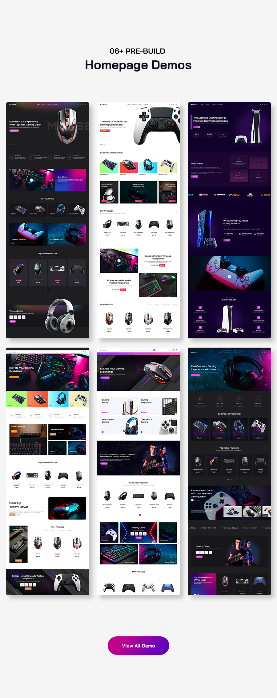 gearnix - Gaming Gear & Accessories Shopify Theme - 2