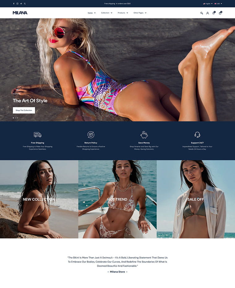 Fashion Multipurpose Shopify Theme