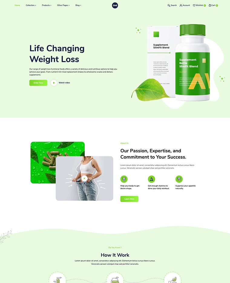 Dietary Supplement - Shopify