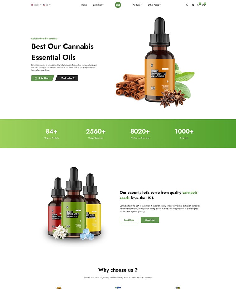 Hemp Seeds Oil- Shopify