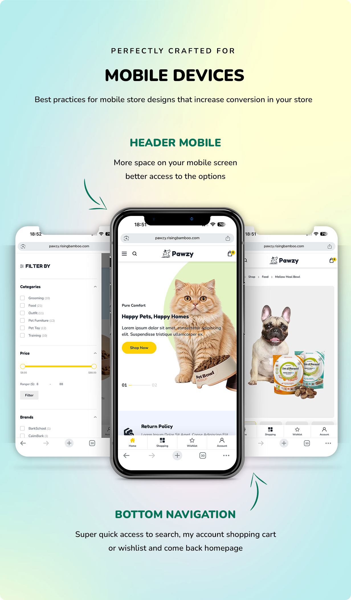 Pawzy - Pets & Animals Store Shopify Theme