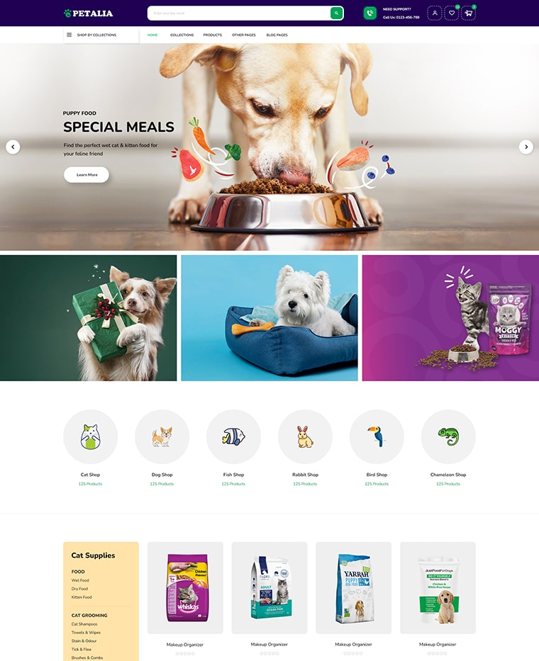 Pet Shop Shopify Theme