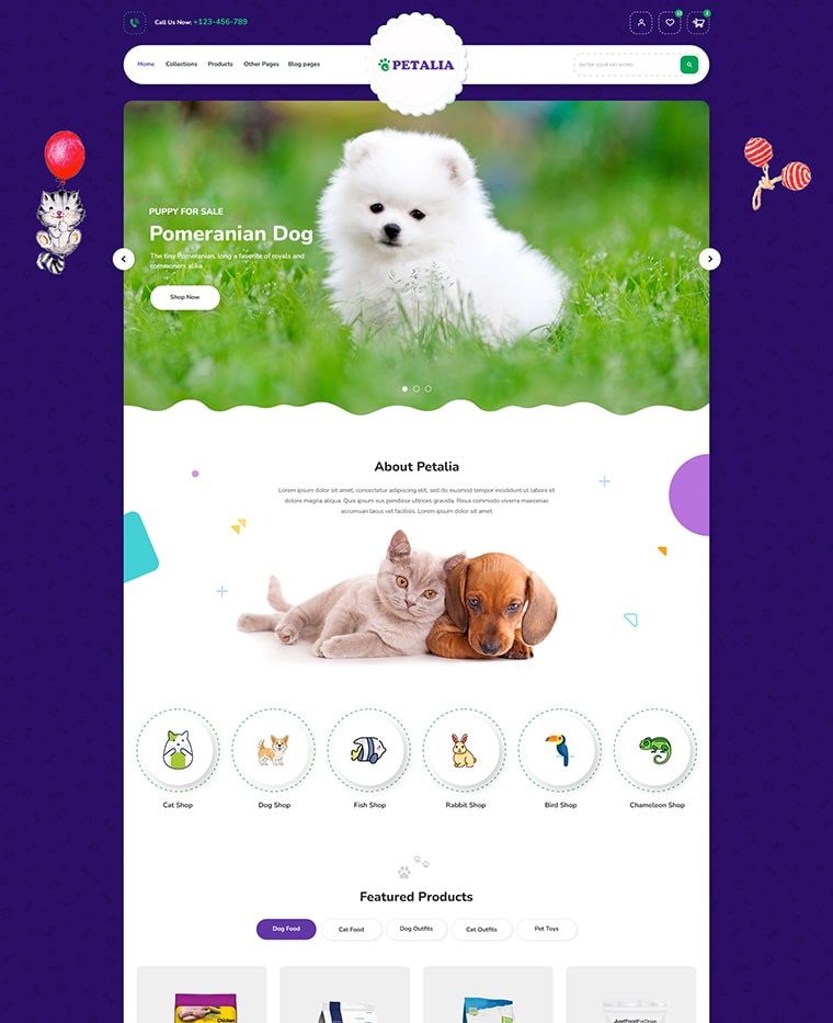 Pet Shop Shopify Theme