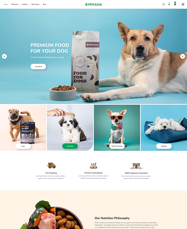 Pet Shop Shopify Theme