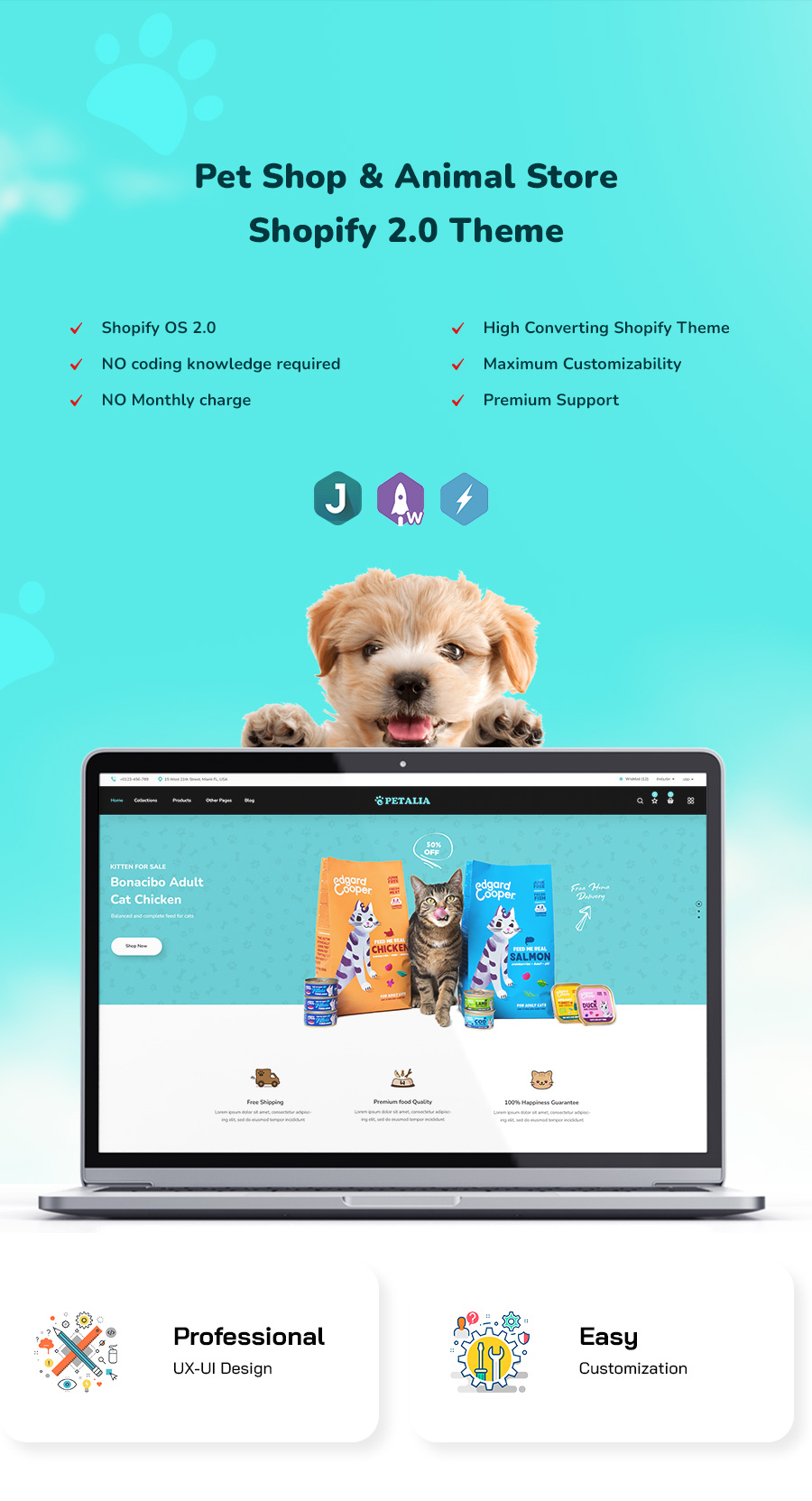 petalia - Shopify 2.0 Theme - 1