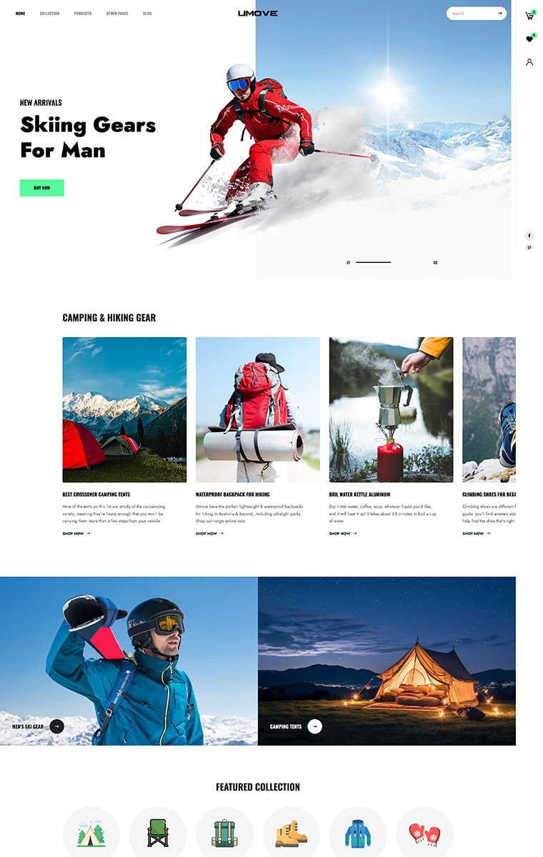 Camping & Outdoors Gears