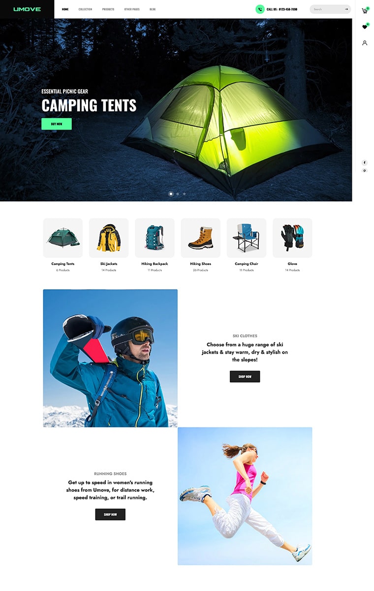 Camping & Outdoors Gears